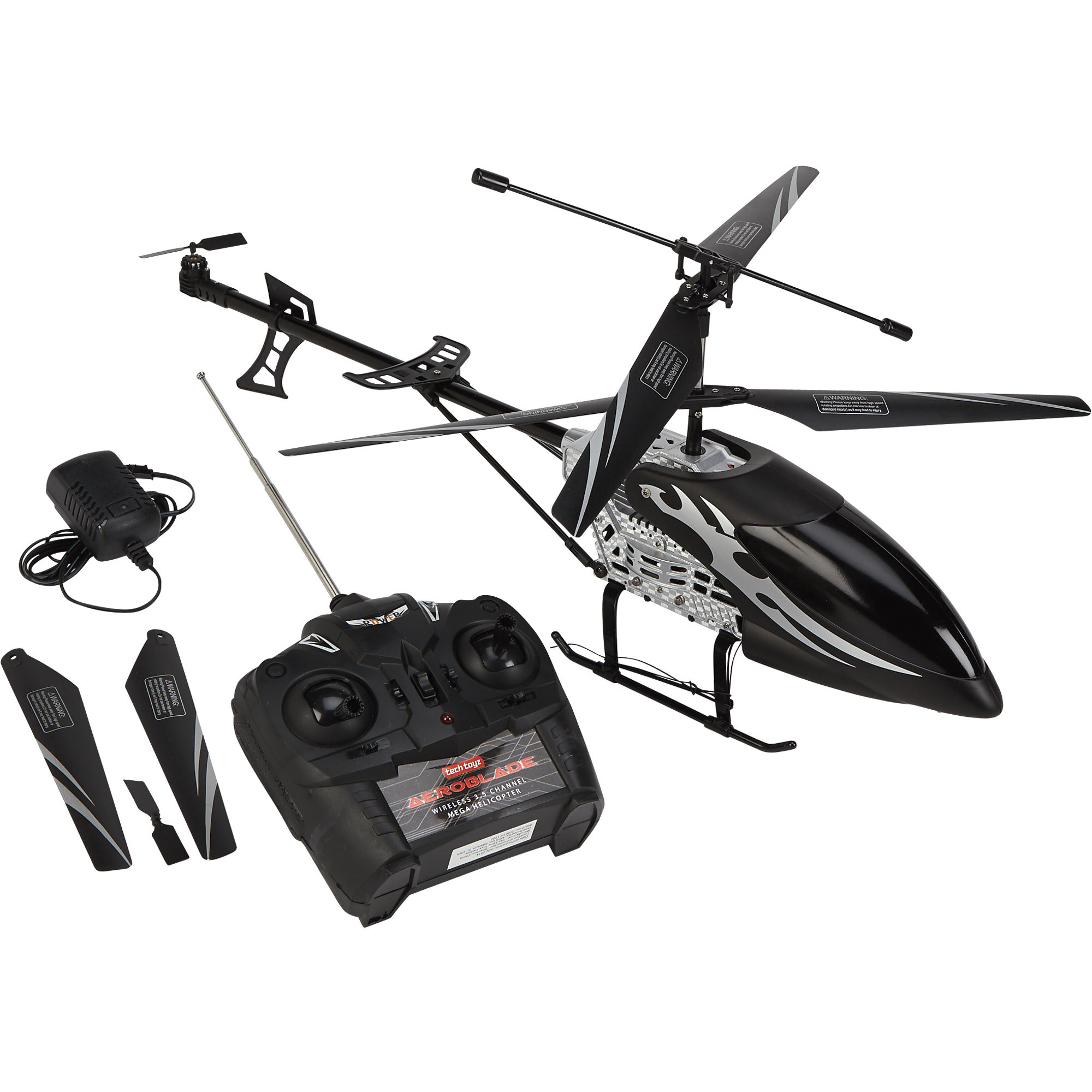 Aeroblade 3.5-Channel Infrared R/C Jumbo Helicopter — Flies in All Directions